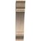 Ekena Millwork Thorton Traditional Smooth Bracket, Douglas Fir, 5 1/2"W x 22"D x 26"H BKT06X22X26THR01SDF - alternate 4